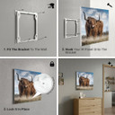 450W Highland Pride Picture Prime Infrared Heating Panel 600 x 600 - Electric Wall Panel Heater