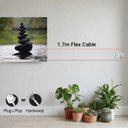 450W Water Pebbles Picture Prime Infrared Heating Panel 600 x 600 - Electric Wall Panel Heater