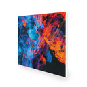 450W Dancing Smoke Picture Prime Infrared Heating Panel 600 x 600 - Electric Wall Panel Heater