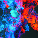 450W Dancing Smoke Picture Prime Infrared Heating Panel 600 x 600 - Electric Wall Panel Heater