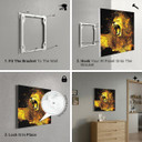 450W Roaring Lion Picture Prime Infrared Heating Panel 600 x 600 - Electric Wall Panel Heater