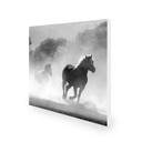 450W Galloping Stallions Picture Prime Infrared Heating Panel 600 x 600 - Electric Wall Panel Heater