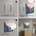 450W Valley at Dusk Picture Prime Infrared Heating Panel 600 x 600 - Electric Wall Panel Heater