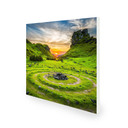 450W Mysterious Cairn Picture Prime Infrared Heating Panel 600 x 600 - Electric Wall Panel Heater