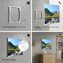 450W Glacial Brook Picture Prime Infrared Heating Panel 600 x 600 - Electric Wall Panel Heater