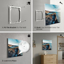 450W Mystical Lagoon Picture Prime Infrared Heating Panel 600 x 600 - Electric Wall Panel Heater