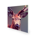450W A Deer In Pixels Picture Prime Infrared Heating Panel 600 x 600 - Electric Wall Panel Heater