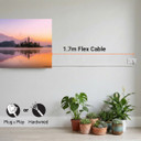 450W Dreamy Lake  Picture Prime Infrared Heating Panel 600 x 600 - Electric Wall Panel Heater
