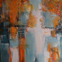 450W Autumn Lake Paint Picture Prime Infrared Heating Panel 600 x 600 - Electric Wall Panel Heater