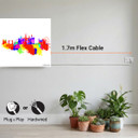 450W London Skyline Splash Picture Prime Infrared Heating Panel 600 x 600 - Electric Wall Panel Heater