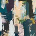 450W Classic Abstract Picture Prime Infrared Heating Panel 600 x 600 - Electric Wall Panel Heater