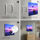 450W Maldives Twilight Picture Prime Infrared Heating Panel 600 x 600 - Electric Wall Panel Heater