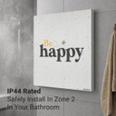 450W Be Happy Picture Prime Infrared Heating Panel 600 x 600 - Electric Wall Panel Heater