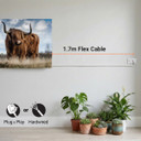 700W Highland Pride Picture Prime Infrared Heating Panel 900 x 600 - Electric Wall Panel Heater