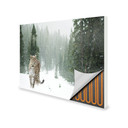 700W Persian Leopard Picture Prime Infrared Heating Panel 900 x 600 - Electric Wall Panel Heater