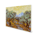 700W Olive Trees with Yellow Sky and Sun Picture Prime Infrared Heating Panel 900 x 600 - Electric Wall Panel Heater