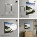 700W Coastal Beauty Picture Prime Infrared Heating Panel 900 x 600 - Electric Wall Panel Heater