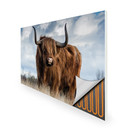 1100W Highland Pride Picture Prime Infrared Heating Panel 1100 x 700 - Electric Wall Panel Heater