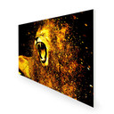 1100W Roaring Lion Picture Prime Infrared Heating Panel 1100 x 700 - Electric Wall Panel Heater