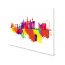 700W London Skyline Splash Picture Prime Infrared Heating Panel 900 x 600 - Electric Wall Panel Heater