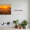 700W Sunset Mountains Picture Prime Infrared Heating Panel 900 x 600 - Electric Wall Panel Heater