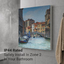 700W Venice Picture Prime Infrared Heating Panel 900 x 600 - Electric Wall Panel Heater