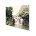 700W Forest Waterfall Picture Prime Infrared Heating Panel 900 x 600 - Electric Wall Panel Heater
