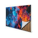 700W Dancing Smoke Picture Prime Infrared Heating Panel 900 x 600 - Electric Wall Panel Heater
