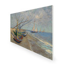 1100W Fishing Boats on the Beach at Saintes Maries Picture Prime Infrared Heating Panel 1100 x 700 - Electric Wall Panel Heater