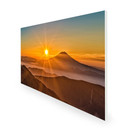 1100W Sunset Mountains Picture Prime Infrared Heating Panel 1100 x 700 - Electric Wall Panel Heater