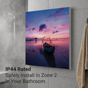 1100W Maldives Twilight Picture Prime Infrared Heating Panel 1100 x 700 - Electric Wall Panel Heater