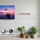 1100W Maldives Twilight Picture Prime Infrared Heating Panel 1100 x 700 - Electric Wall Panel Heater