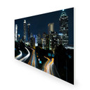 1100W City Rush Picture Prime Infrared Heating Panel 1100 x 700 - Electric Wall Panel Heater
