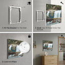 1100W Waterfalls Picture Prime Infrared Heating Panel 1100 x 700 - Electric Wall Panel Heater