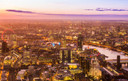 1100W London Skyline Picture Prime Infrared Heating Panel 1100 x 700 - Electric Wall Panel Heater