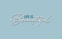 1100W Life Is Beautiful Picture Prime Infrared Heating Panel 1100 x 700 - Electric Wall Panel Heater