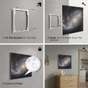 1100W Andromeda Picture Prime Infrared Heating Panel 1100 x 700 - Electric Wall Panel Heater