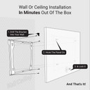 BRAND NEW - 900W Pollination Picture Prime Infrared Heating Panel 1200 x 600 - Electric Wall Panel Heater