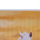 GRADE C - 700W Heavenly Horses Nexus Infrared Heating Panel - Electric Panel Heater
