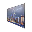 GRADE C - 900W Thunderstorm Classic Infrared Heating Panel Black Frame 795 x 1195 - Electric Panel Heater