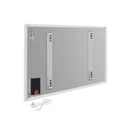 GRADE A - 900W Red Sky NXT Gen Infrared Heating Panel Black Frame 795 x 1195 - Electric Panel Heater