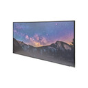 GRADE A - 700W Milky Way Nexus Infrared Heating Panel Black Frame 595 x 1195 - Electric Panel Heater