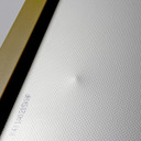 GRADE B - 580w Goten Yama Hill Nexus Infrared Heating Panel Gold Frame 595 x 995 - Electric Panel Heater