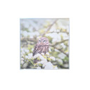 GRADE B - 350W Owl In the Spring NXT Gen Infrared Heating Panel - Electric Panel Heater Black Frame