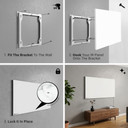 Mirrorstone Prime Infrared Heating Panel With Remote - 300-1100W