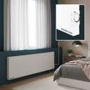 Mirrorstone Air Infrared + Convection Heating Panel With Thermostat - 600-1400W