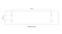 BRAND NEW - 350W UltraSlim Nexus Edge of the Land Picture Infrared Heating Panel - Electric Panel Heater Black Frame