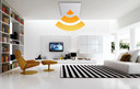 BRAND NEW - 700W Classic Infrared Heating Panel - Electric Panel Heater White Frame
