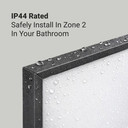 BRAND NEW - 900W Classic Infrared Heating Panel - Electric Panel Heater White Frame