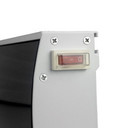 GRADE A - 1.8KW Zenos White Infrared Bar Heater Non Remote